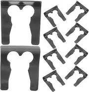ETHZZLE 10pcs Durable Brake Line Clips Fasteners for Vehicle Hose Guide Easy Installation Parking Brake Cable Retainer Clips Versatile for Automotive Systems
