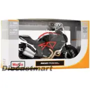 MAISTO 1:12 DUCATI DIAVEL CARBON NEW DIECAST MODEL MOTORCYCLE BLACK/RED