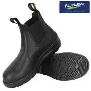 Work Boots BLUNDSTONE Style 330 black leather safety boot shoes Mens Au Sizes