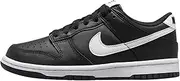 [Nike] Big Kid's Dunk Low Black/White-Black-White (FD1232 001)