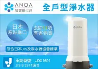 在飛比找Yahoo!奇摩拍賣優惠-【水易購淨水網-苗栗店】ANOA 全戶型淨水器 ANOA-W