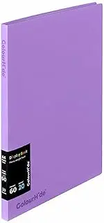 Colourhide Fixed Display Book 20 Sheets, Purple