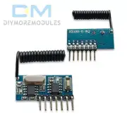 433Mhz Wireless 4 Channel RF Receiver EV1527 2262 Learning Code Decoder Module