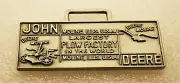 Vtg Largest Plow Factory John Deere 2004 NOS Farm Pocket Watch FOB LE 1000