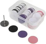 Electric Foot Callus Remover Discs Replacement Sandpaper for Pedicure Tool Compact and Lightweight Suitable for Exfoliating Dead Skin and Grinding Calluses for Home and Salon