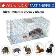 Animal Trap Cage Folding Humane Live Catch Possum Rodent Mice Mouse rat cat