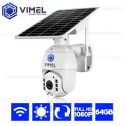 Professional WIFI Security Camera Outdoor 64GB Panel Flood Light LED PTZ