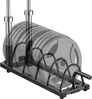 SunHome SunHome Power Cage Squat Rack, 1500LBS Multi-Functional Power Rack with Adjustable Cable Crossover System, J-Hooks, Dip Handles, Weight Plate and Olympic Bar Storage Home Gym