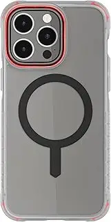 [Ghostek] Covert iPhone 15 Pro Max Case Clear - Compatible with Apple MagSafe, Silicone Fusion, Slim Fit Shockproof Phone Cover (6.7 Inch, Clear)