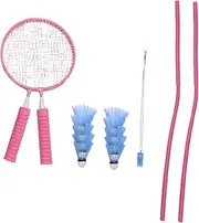 SUPVOX Badminton Rackets for Boy Girl Set Balls Bag Promote Boys and Girls Coordination Skills
