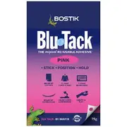 Bostik Blu Tack Pink 75g
