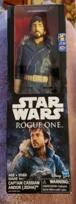 Star Wars Rogue One Captain Cassian Andor Jedha 12" Figure Hasbro 2016