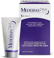 Mederma PM Intensive Overnight Scar Cream - Works with Skin's Nighttime Regenerative Activity - Once-Nightly Application Is Clinically Shown to Make Scars Smaller & Less Visible - 1 ounce