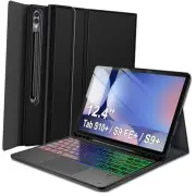 Touchpad Keyboard Case for Samsung Galaxy Tab S10+/S9 FE+/S9+ Plus 12.4 Inch