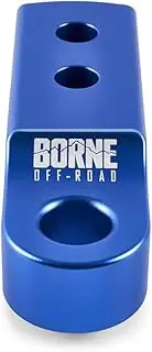 Borne Off-Road 2” Hitch Receiver Shackle Mount, Blue
