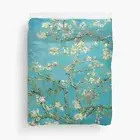 Almond Blossoms by Vincent Van Gogh Duvet Cover