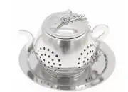Stainless Steel Tea Infuser Loose Leaf Strainer Filter Herbal Spice Teapot