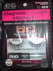4 x Ardell Professional Magnetic fauxmink MegaHold False Lashes #818