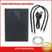 GX588 18650 Battery Spot Welder Spot Welding Machine Set With OLED Display os67