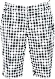 [GREG NORMAN] Collection Womens Gingham Check Knit Short