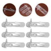 30PC Locking Cabinet Shelf Clips Shelf Support Pegs Shelving Brackets Plastic