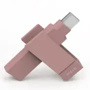 iXflash 512 GB Backup Flash Drive USB A & USB C for iPhone iPad & Computer Pink