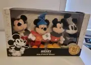 Disney 90 Years The True Original Evolution of Mickey Mouse Plush Damaged Box