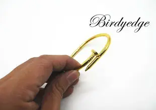 【Birdy Edge】釘子設計 手環 鋼 材料 保色款 非合金爛貨 一買來帶沒幾天 就退色