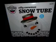BIGMOUTH INC SILLY SNOWMAN XL INFLATABLE SNOW TUBE SLED 3 FEET WIDE NEW