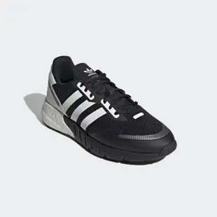 【adidas 愛迪達】ZX 1K BOOST 男 休閒鞋 黑(FX6515)