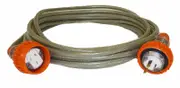 Amplec EL1010AMB66 - IP66 Braided Extension Lead - 10m x 10 Amp