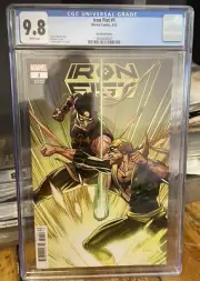 IRON FIST 1 - CGC 9.8 YU VARIANT 1:25 (2022) VHTF!!!