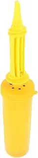 Abaodam Inflator Hand Ball Pump Portable Quick-Fill Ac Air Pump Balloon Hand Pumps Manual Balloon Pump Balloon Supplies Balloon Machine Pump Electric Balloon Blower Plastic Yellow