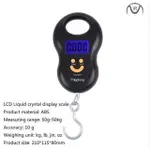 SUITCASE BAG SCALE HANGING SCALE WEIGHT BALANCE HANDHELD