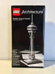 LEGO ARCHITECTURE: Seattle Space Needle (21003) Rare Retired New and Sealed