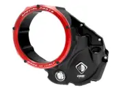 3d-evo Clear Clutch Cover Oil Bath B Red Ducabike Ducati Monster 821 2018 > 2020