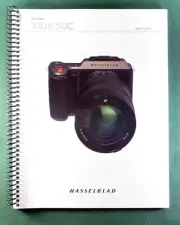 Hasselblad X1D II 50C Instruction Manual: Full Color & Protective Covers