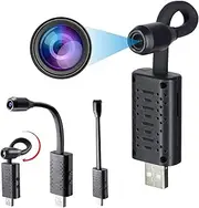 Vanxse CCTV USB WiFi Network IP Camera 1080P HD Wireless Mini Hidden Camera App Remote Access, Motion Detection, Video Recorder Home Security Surveillance