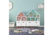ALL 4 KIDS White Ivy Large Kids Bookcase Storage Unit