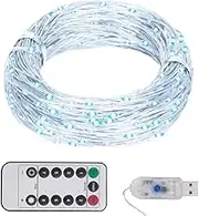 LED String Lights 150 LEDs Cold White 15 m Outdoor Indoor Decorative Lighting