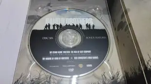 二手首版《諾曼第大空降》市售6碟精裝版DVD(巨圖公司貨)