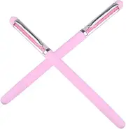 Baluue 2pcs Manicure Dotting Pen Set Rhinestones Picker Nail Art Tools for Women Easy Application Salon Diy Kit