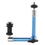11" Stainless Steel Articulating Magic Arm fr Camera LED Video Light LCD Monitor