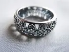 New w/Tags Authentic Pandora Intricate Lattice with Clear CZ Ring Size 58