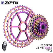 ZTTO Bicycle 10 Speed 11-46T SLR 2 Rainbow Cassette Bike HG System ultralight