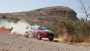 Petter Solberg Chris Patterson Citroen DS3 WRC Action 2011 WRC Old Photo 2