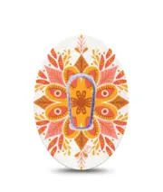 ExpressionMed Psychedelic Mandala Dexcom G6 Tape and Sticker