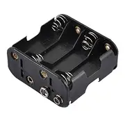 Black (Power supply and power module) Double Side 8 x 1.5V AA Battery Holder Storage (64ry570qf173) Case Box