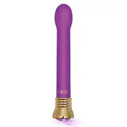 Nixie Mystic Wave Jewel Inlaid Satin-Finish Bulb G-Spor Vibrator