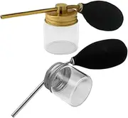 Healvian Hair Fiber Applicator Spray Bottle Plastic Refillable Powder Sprayer for Salon Precision Nozzle Design